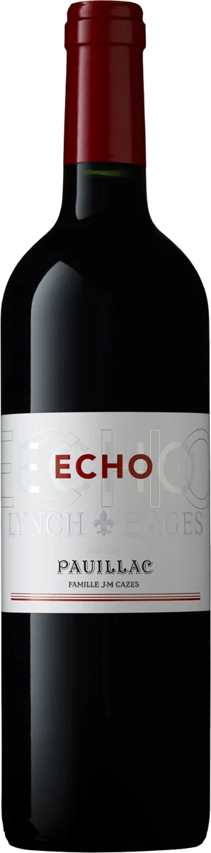 Echo de Lynch Bages (2nd Vin) 2025 by Château Lynch Bages, Pauillac, red wine bottle
