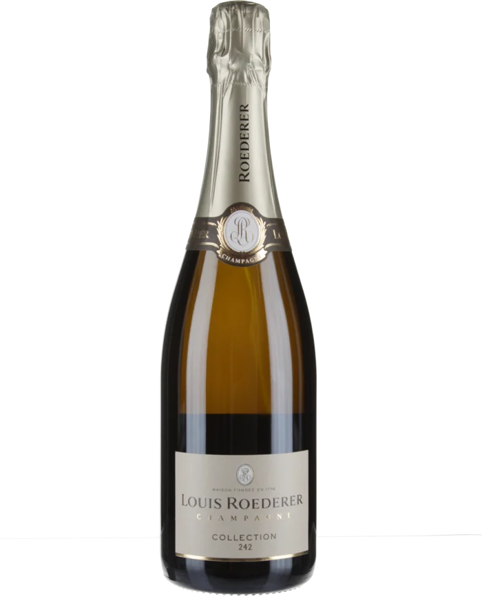 Champagne Brut Collection 242 NV by Louis Roederer, Champagne, champagne wine bottle