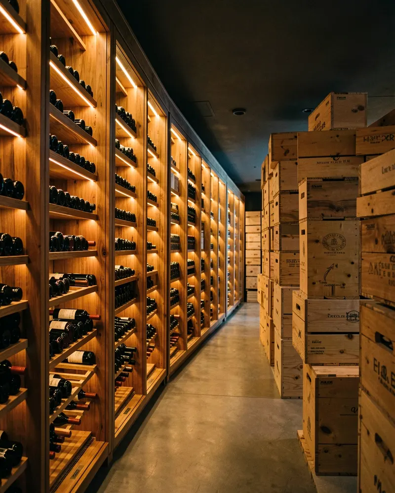 The ARVI cellar in Melano